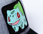 Kšiltovka Capslab x POKEMON tweed - Bulbasaur