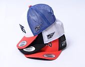 Kšiltovka Alpinestars - Dunker Trucker - White/Red/Blue