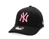 Dětská Kšiltovka New Era - 9FORTY Kids MLB Neon - NY Yankees - Black / Green Glow