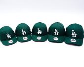 Dětská Kšiltovka New Era - 9FORTY Kids MLB Infant League Essential - LA Dodgers - Green / White