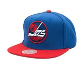 Kšiltovka Mitchell & Ness - Team 2 Tone 2.0 Snapback - Winnipeg Jets - Navy/Red