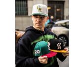 Kšiltovka New Era - 59FIFTY MLB Contrast Cord - Colorado Rockies - Stone / Green