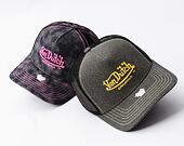 Kšiltovka Von Dutch - Trucker Newark - Cot Twill - Black/ Yellow