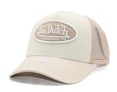 Kšiltovka Von Dutch - Trucker Boston - Caps - Cot Twill - Cream/ Beige