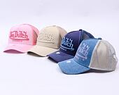 Kšiltovka Von Dutch - Trucker Fargo - Caps - Cot Twill Denim - Blue/ Pink