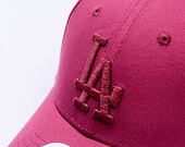 Dámská Kšiltovka New Era - MLB Metallic 9FORTY - LA Dodgers - Burgundy