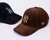 Kšiltovka New Era - MLB 2Tone Cord 9FORTY - NY Yankees - Walnut / Stone