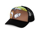 Kšiltovka Rip N Dip - Nermali Trucker Hat - Black