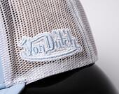 Kšiltovka Von Dutch Trucker Ody Imi Patent Lt.Blue/White