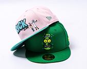 Kšiltovka New Era 59FIFTY Rick and Morty New Olive