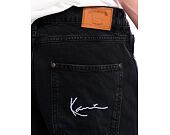 Džíny Karl Kani Small Signature Baggy Five Pocket Denim vintage black