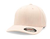 Kšiltovka Yupoong Flexfit Pastel Melange Cap Whisperpink