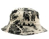 Klobouk Kangol Tie Dye Bucket Bleached Black