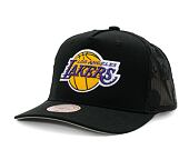 Kšiltovka NBA Monogram Trucker Los Angeles Lakers Black