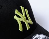 Kšiltovka New Era - 9FORTY League Essential - NY Yankees - Black / Neon Yellow