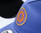 Kšiltovka New Era - 9FORTY Trucker Seasonal - Chelsea FC Lion Crest - Calm Blue / Gold