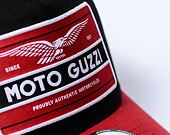 Kšiltovka New Era - 9FORTY Trucker Graphic Patch - Moto Guzzi - Scarlet