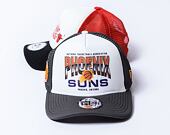 Kšiltovka New Era - 9FORTY Trucker Graphic - Phoenix Suns - Grey Heather / Orange