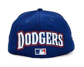 Kšiltovka New Era - 59FIFTY Upside-Down - LA Dodgers - Dark Royal