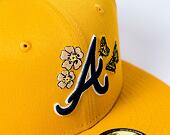 Kšiltovka New Era - 59FIFTY MLB City Flower Icon - Atlanta Braves - Yellow