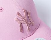 Dámská kšiltovka New Era - 9FORTY Metallic Logo - NY Yankees - Pastel Pink