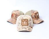 Kšiltovka Goorin Trucker Storm Skull Tan