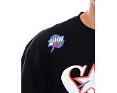 Triko Mitchell & Ness Name & Number tee Philadelphia 76Ers Allen Iverson Black