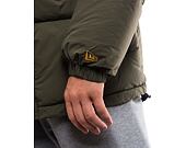 Bunda New Era - Canvas Puffer - New Olive / Brown