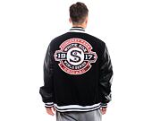 Bunda New Era - Patch Varsity Jacket - Chicago White Sox - Black