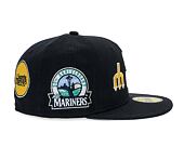 Kšiltovka New Era - 59FIFTY MLB Coops Patch - Seattle Mariners - Navy