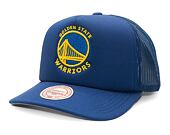 Kšiltovka Mitchell & Ness - Evergreen Trucker - Golden State Warriors - Blue