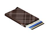 Pouzdro na karty Secrid Cardprotector Laser - Tartan Brown