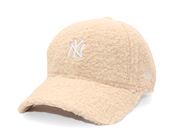 Dámská Kšiltovka New Era - 9FORTY Womens MLB Borg - NY Yankees - Stone / White