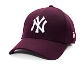 Kšiltovka New Era - 9FORTY MLB Melton Medium - NY Yankees - Purple / White