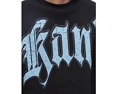 Mikina Karl Kani Kani Inside Out Crew dark grey/ light blue