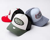 Kšiltovka Von Dutch - Trucker Boston - Cotton Twill - White / Green