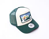 Kšiltovka New Era - 9FORTY A-Frame Trucker Ski Patch - Green / Off White