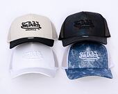 Kšiltovka Von Dutch - Trucker Newark - Caps - Cot Twill - Black/ Cream