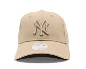 Dámská Kšiltovka New Era - MLB Essential 9FORTY - NY Yankees - Camel