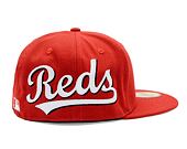 Kšiltovka New Era - MLB Image Drop - All Over Print 59FIFTY - Cincinnati Reds - Scarlet