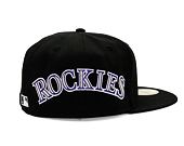 Kšiltovka New Era - MLB Image Drop - All Over Print 59FIFTY - Colorado Rockies - Black