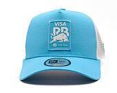 Kšiltovka New Era -  Seasonal 9FORTY Trucker - Visa Cash App Racing - Bright Blue