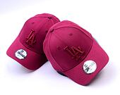 Dětská Kšiltovka New Era - MLB Metallic 9FORTY - LA Dodgers - Burgundy