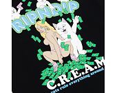 Triko Rip N Dip - Club Cream Tee - Black