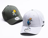 Kšiltovka New Era 9FORTY Character Sports Bugs Bunny Strapback Dolphin Gray