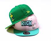 Kšiltovka New Era 59FIFTY Rick and Morty New Olive