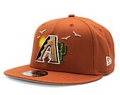 Kšiltovka New Era 9FIFTY MLB Summer Icon Arizona Diamondbacks Retro - Terracotta