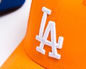 Dětská kšiltovka New Era 9FORTY Kids MLB League Essential Los Angeles Dodgers - Orange / White