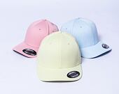 Kšiltovka Yupoong Flexfit Pastel Melange Cap Yellowcream