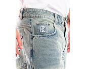 Kraťasy Karl Kani OG Denim Baggy Jorts bleached blue